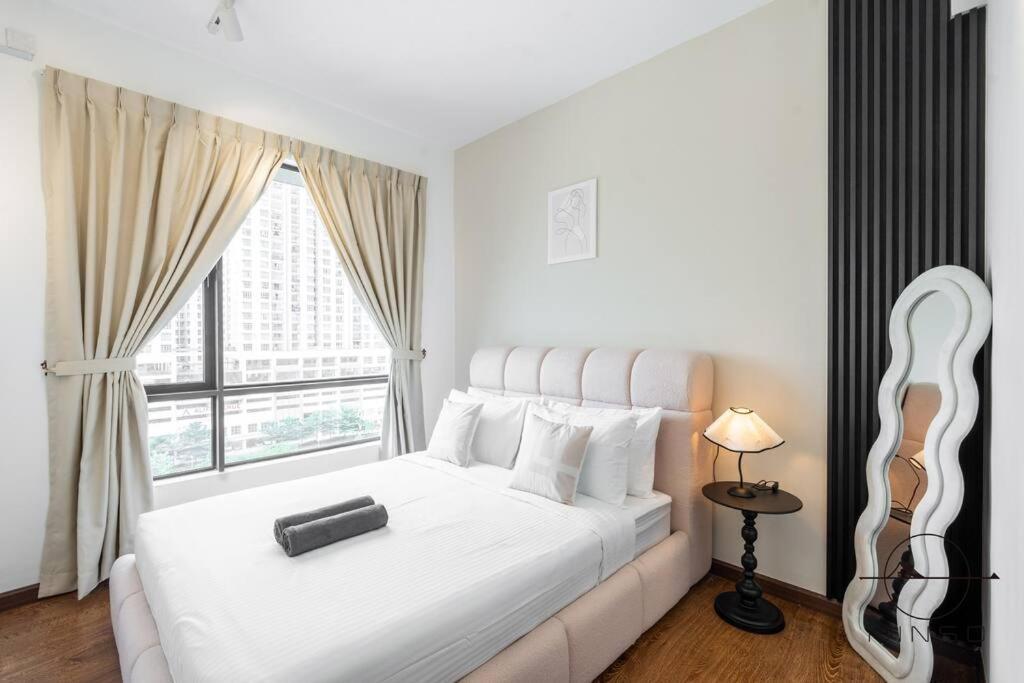 Park Jb #ins Creamy Design #4pax #new Apartemen Johor Bahru
